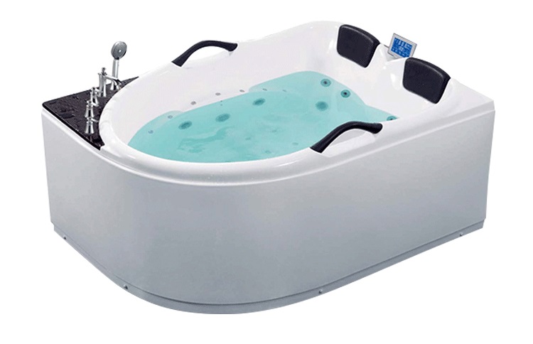 Fontana Denver Two Person Large Size Combo Massage Acrylic Bathtub